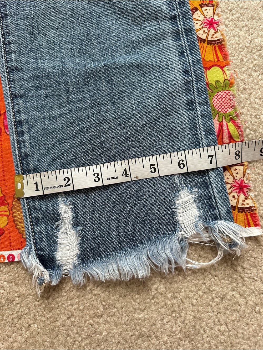 HIDDEN Distressed Blue Jeans - Picture 12 of 13